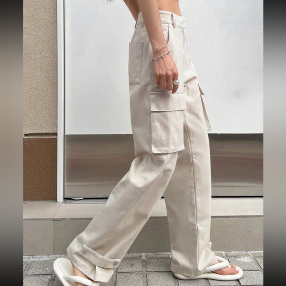 3/30$🤍 SHEIN | DAZY high waisted cargo pants - Picture 7 of 11
